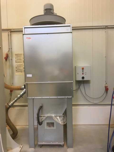 Entstauber Absauganlagen Holzstaub und Holzspäne